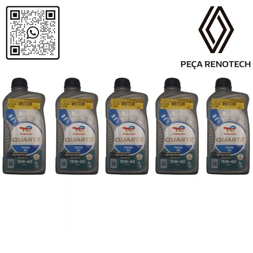 RN 176462-K5 193483 OLEO 15W40 TOTAL QUARTZ SM 5000_7000 SEMI SINT 1L -1-